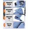 image:imageMAGCOMSEN Womens Ski Jacket Waterproof Insulated Warm Winter Coat Thermal Windproof Snow Jacket Fleece Lined RaincoatLightblue