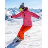 image:imageMAGCOMSEN Womens Ski Jacket Waterproof Insulated Warm Winter Coat Thermal Windproof Snow Jacket Fleece Lined RaincoatRosered
