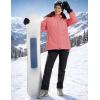 image:imageMAGCOMSEN Womens Winter Coat Ski Snow Jacket Fleece Lined Warm Waterproof Insulated Skiing Windbreaker Jacket with HoodAquared