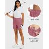 image:imageMAGCOMSEN Womens 7 Hiking Cargo Shorts Quick Dry Lightweight Golf Athlectic Casual Trendy Shorts with 5 PocketsGrey Pink