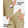 image:imageMAGCOMSEN Womens 7 Hiking Cargo Shorts Quick Dry Lightweight Golf Athlectic Casual Trendy Shorts with 5 PocketsKhaki