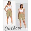 image:imageMAGCOMSEN Womens 7 Hiking Cargo Shorts Quick Dry Lightweight Golf Athlectic Casual Trendy Shorts with 5 PocketsKhaki