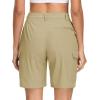 image:imageMAGCOMSEN Womens 7 Hiking Cargo Shorts Quick Dry Lightweight Golf Athlectic Casual Trendy Shorts with 5 PocketsKhaki
