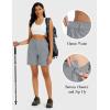 image:imageMAGCOMSEN Womens 7 Hiking Cargo Shorts Quick Dry Lightweight Golf Athlectic Casual Trendy Shorts with 5 PocketsLight Grey