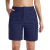 image:imageMAGCOMSEN Womens 7 Hiking Cargo Shorts Quick Dry Lightweight Golf Athlectic Casual Trendy Shorts with 5 PocketsNavy