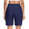 image:imageMAGCOMSEN Womens 7 Hiking Cargo Shorts Quick Dry Lightweight Golf Athlectic Casual Trendy Shorts with 5 PocketsNavy