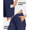 image:imageMAGCOMSEN Womens 7 Hiking Cargo Shorts Quick Dry Lightweight Golf Athlectic Casual Trendy Shorts with 5 PocketsNavy