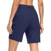 image:imageMAGCOMSEN Womens Hiking Shorts Quick Dry Lightweight Golf Shorts with 4 Pockets Summer Casual Athletic Running Shorts