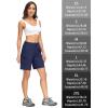image:imageMAGCOMSEN Womens Hiking Shorts Quick Dry Lightweight Golf Shorts with 4 Pockets Summer Casual Athletic Running Shorts