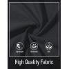 image:imageMAGCOMSEN Mens Henley Short Sleeve Shirt Moisture Wicking Lightweight Cotton TShirts Casual Summer Basic Tee Shirt05 Black Heather