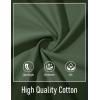image:imageMAGCOMSEN Mens Henley Short Sleeve Shirt Moisture Wicking Lightweight Cotton TShirts Casual Summer Basic Tee Shirt10 Army Green