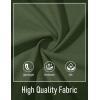 image:imageMAGCOMSEN Mens Henley Short Sleeve Shirt Moisture Wicking Lightweight Cotton TShirts Casual Summer Basic Tee Shirt11 Army Green Heather
