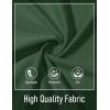 image:imageMAGCOMSEN Mens Henley Short Sleeve Shirt Moisture Wicking Lightweight Cotton TShirts Casual Summer Basic Tee Shirt14 Dark Green Heather