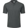 image:imageMAGCOMSEN Mens Henley Short Sleeve Shirt Moisture Wicking Lightweight Cotton TShirts Casual Summer Basic Tee Shirt15 Dark Grey