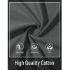 image:imageMAGCOMSEN Mens Henley Short Sleeve Shirt Moisture Wicking Lightweight Cotton TShirts Casual Summer Basic Tee Shirt15 Dark Grey