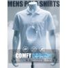 image:imageMAGCOMSEN Mens Polo Shirts Short Sleeve Cotton Pique Golf Shirts with Pocket Casual Performance Moisture Wicking PolosBlue Green