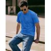 image:imageMAGCOMSEN Mens TShirts Short Sleeve UPF 50 Lightweight Moisture Wicking Basic Crewneck Casual Summer Cooling T ShirtAzure