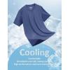 image:imageMAGCOMSEN Mens TShirts Short Sleeve UPF 50 Lightweight Moisture Wicking Basic Crewneck Casual Summer Cooling T ShirtBlue Grey