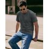 image:imageMAGCOMSEN Mens TShirts Short Sleeve UPF 50 Lightweight Moisture Wicking Basic Crewneck Casual Summer Cooling T ShirtDark Grey