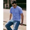 image:imageMAGCOMSEN Mens TShirts Short Sleeve UPF 50 Lightweight Moisture Wicking Basic Crewneck Casual Summer Cooling T ShirtLight Blue