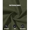 image:imageMAGCOMSEN Womens Cotton T Shirt VNeck Short Sleeve Shirt ClassicFit Casual Breathable Tee Summer Basic TopsArmy Green