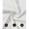 image:imageMAGCOMSEN Womens Cotton T Shirt VNeck Short Sleeve Shirt ClassicFit Casual Breathable Tee Summer Basic TopsWhite