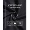 image:imageMAGCOMSEN Womens Long Sleeve Shirts V Neck Cotton Basic Tee Soft Breathable Casual Tops CassicFit TShirtBlack