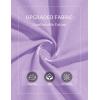 image:imageMAGCOMSEN Womens Long Sleeve Shirts V Neck Cotton Basic Tee Soft Breathable Casual Tops CassicFit TShirtLight Purple