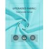 image:imageMAGCOMSEN Womens Long Sleeve Shirts V Neck Cotton Basic Tee Soft Breathable Casual Tops CassicFit TShirtPale Blue