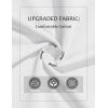 image:imageMAGCOMSEN Womens Long Sleeve Shirts V Neck Cotton Basic Tee Soft Breathable Casual Tops CassicFit TShirtWhite