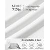 image:imageMAGCOMSEN Womens Polo Shirts Cotton Short Sleeve VNeck Collared Tops Golf Shirt Work Casual Summer TeeWhite
