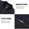 image:imageMAGCOMSEN Bomber Jackets for Men Winter Casual Quilted Jacket Warm Windproof Padded Jackets Zip Up Coats