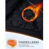 image:imageMAGCOMSEN Bomber Jackets for Men Winter Casual Quilted Jacket Warm Windproof Padded Jackets Zip Up Coats