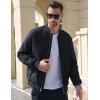 image:imageMAGCOMSEN Bomber Jackets for Men Winter Casual Quilted Jacket Warm Windproof Padded Jackets Zip Up Coats