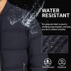 image:imageMAGCOMSEN Mens Puffer Jacket Warm Winter Coat Quilted Bomber Jacket Windproof Full Zip Insulated Casual Jackets Outwear