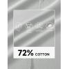 image:imageMAGCOMSEN Mens Polo Shirts with Pocket Cotton Pique Short Sleeve Collared Shirt Moisture Wicking Golf Shirts 3Button ShirtsLight Grey