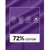 image:imageMAGCOMSEN Mens Polo Shirts with Pocket Cotton Pique Short Sleeve Collared Shirt Moisture Wicking Golf Shirts 3Button ShirtsPurple