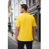 image:imageMAGCOMSEN Mens Polo Shirts with Pocket Cotton Pique Short Sleeve Collared Shirt Moisture Wicking Golf Shirts 3Button ShirtsYellow