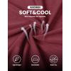 image:imageMAGCOMSEN Mens Short Sleeve Polo Golf Shirts 3Button Moisture Wicking Athletic TShirts Casual Collared Shirt5 Wine