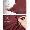 image:imageMAGCOMSEN Mens Short Sleeve Polo Golf Shirts 3Button Moisture Wicking Athletic TShirts Casual Collared Shirt5 Wine