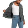 image:imageMAGCOMSEN Womens Corduroy Jacket Sherpa Fleece Lined Warm Winter Coat Button Down Casual Jacket with PocketsDark Grey