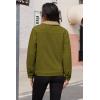 image:imageMAGCOMSEN Womens Corduroy Jacket Sherpa Fleece Lined Warm Winter Coat Button Down Casual Jacket with PocketsWolf Brown