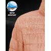 image:imageMAGCOMSEN Womens Puffer Jacket Lightweight Quilted Padded 4 Pockets Zipup Standcollar Winter Fleece CoatApricot