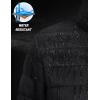 image:imageMAGCOMSEN Womens Puffer Jacket Lightweight Quilted Padded 4 Pockets Zipup Standcollar Winter Fleece CoatBlack
