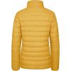 image:imageMAGCOMSEN Womens Puffer Jacket Lightweight Quilted Padded 4 Pockets Zipup Standcollar Winter Fleece CoatGinger