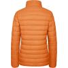 image:imageMAGCOMSEN Womens Puffer Jacket Lightweight Quilted Padded 4 Pockets Zipup Standcollar Winter Fleece CoatOrange