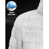 image:imageMAGCOMSEN Womens Puffer Jacket Lightweight Quilted Padded 4 Pockets Zipup Standcollar Winter Fleece CoatWhite