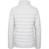 image:imageMAGCOMSEN Womens Puffer Jacket Lightweight Quilted Padded 4 Pockets Zipup Standcollar Winter Fleece CoatWhite