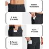 image:imageMAGCOMSEN Mens Hiking Cargo Shorts Quick Dry Lightweight 9 Golf Shorts Summer Casual Work Outdoor with 5 Zipper PocketsBlack