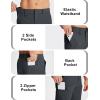 image:imageMAGCOMSEN Mens Hiking Cargo Shorts Quick Dry Lightweight 9 Golf Shorts Summer Casual Work Outdoor with 5 Zipper PocketsDark Grey